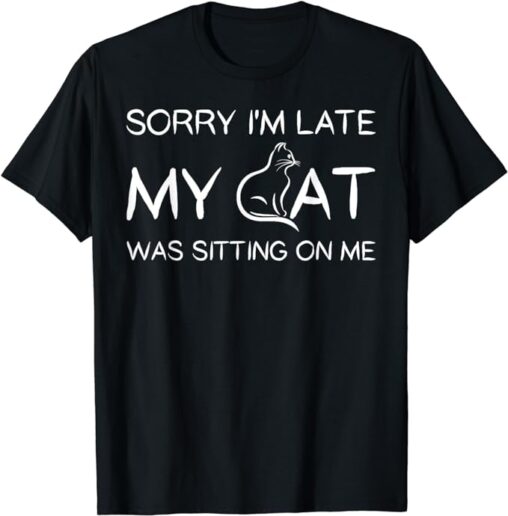 funny cat tshirt for women