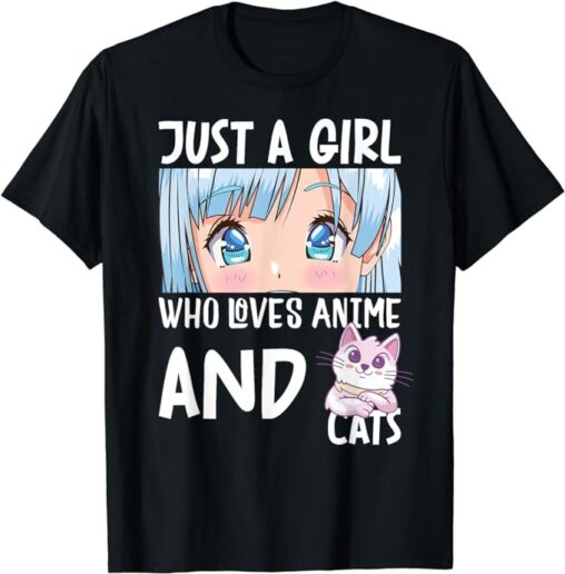 Just A Girl Who Loves Anime And Cats